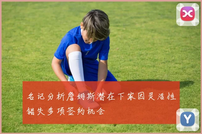 名记分析詹姆斯潜在下家因灵活性错失多项签约机会